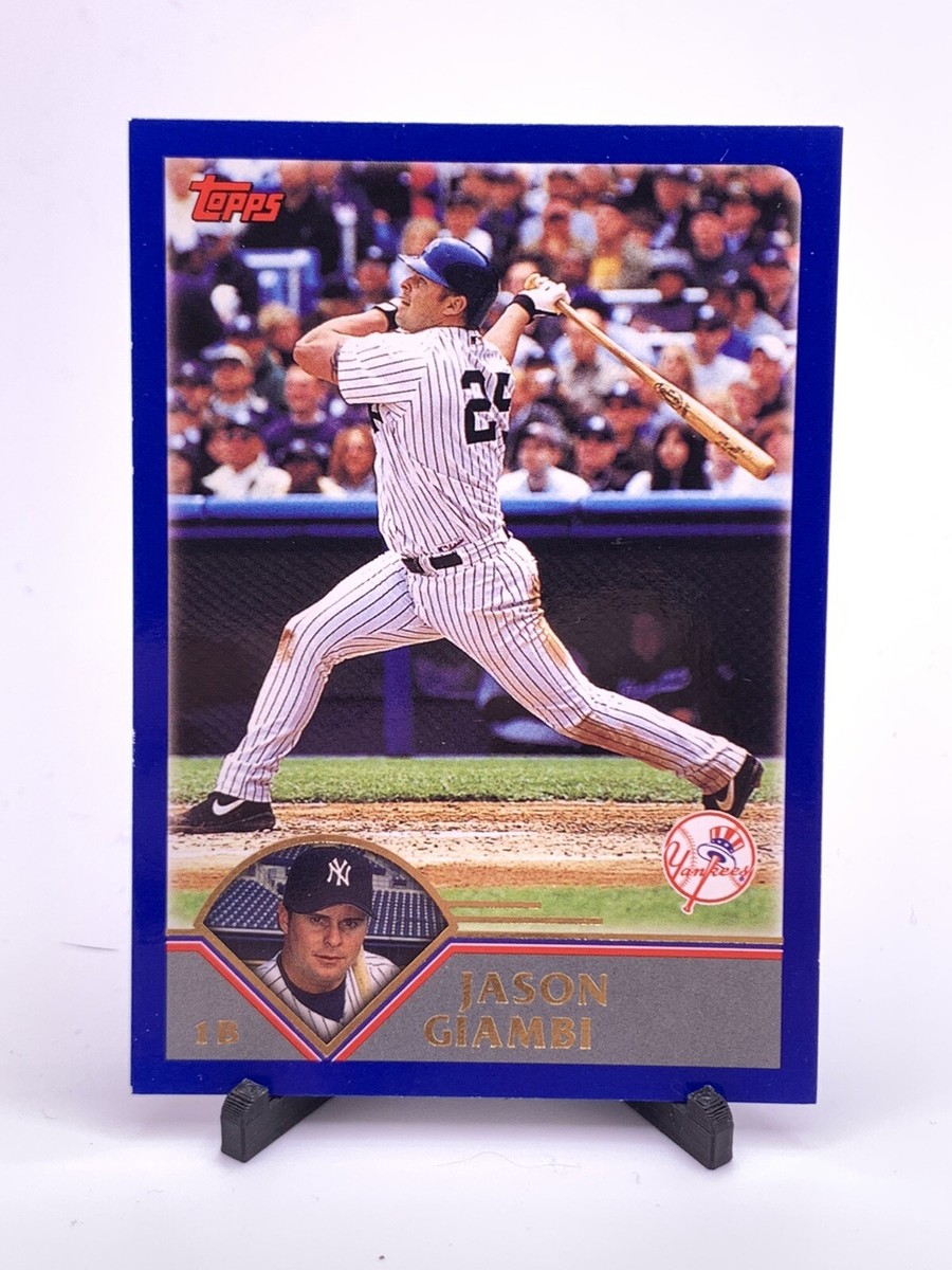 Jason Giambi ジアンビ ヤンキースYankees MLB カード 2003 Topps New York Yankees Baseball Card #30 Jason Giambi