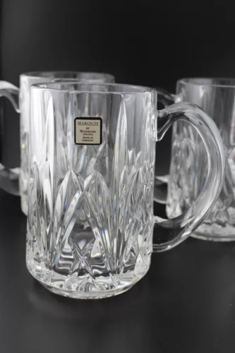 Marquis by Waterford Brookside Beer Mug Stein Crystalline 20 oz Made in Germany