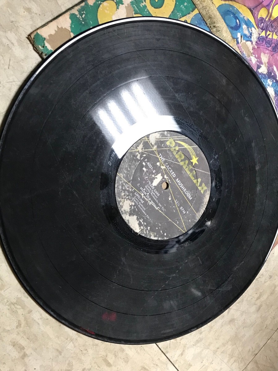 The Sacred Mushroom Vinyl Record 1969 - Parallax Label - Original