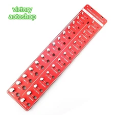 Nut and bolt thread detector 28 thread identifier gauge British metric screw US