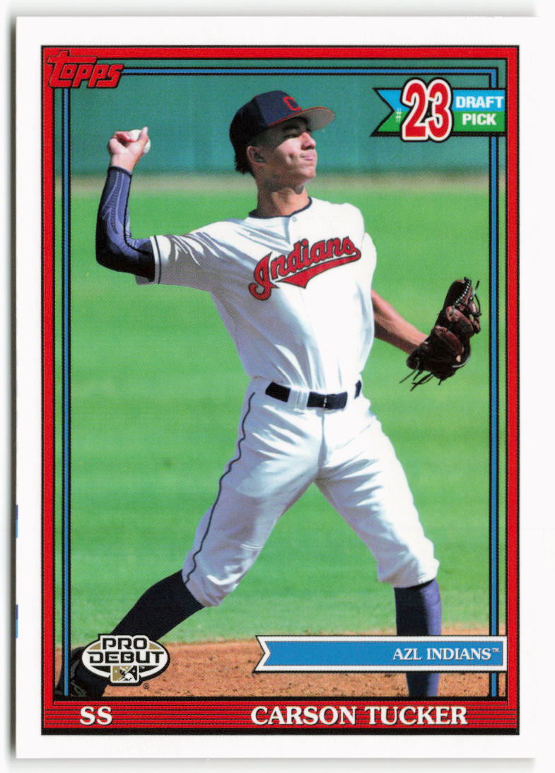 2021 Carson Tucker Topps Pro Debut Rookie | eBay