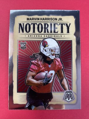 2024 Mosaic Football Notoriety Marvin Harrison #22 RC