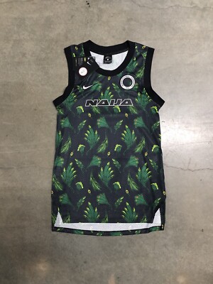 Nigeria Football Federation Soccer Nike Basketball Mesh Jersey