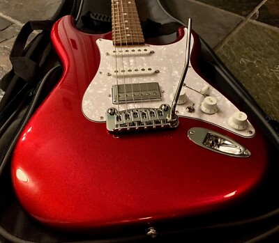 G&L USA Legacy HSS Candy Apple Red Metallic Finish Electric
