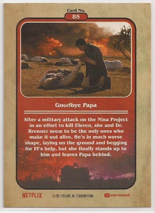ストレンジャーシングス　トレーディングカード　zerocool Amazon.com: 2023 Topps Stranger Things Season 4 Netflix
