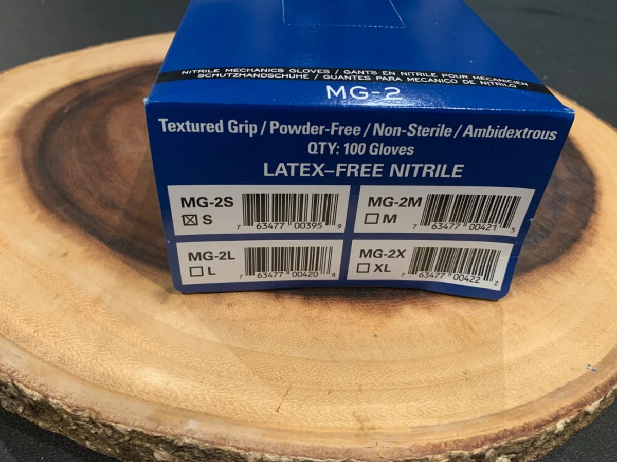 Park Tool Nitrile Mechanic Gloves MG 2 Gloves Size Small Box of