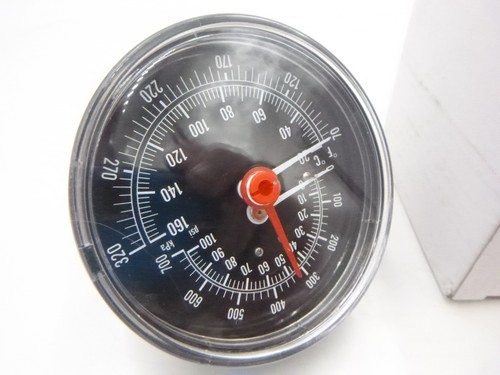 Weil-McLain Kombi Temperatur Manometer 510218099 3-1/2"x 1/4" NPT - Bild 3 von 4