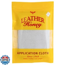 Leather Honey Lint-Free Application Cloth: Microfiber Cloth for U