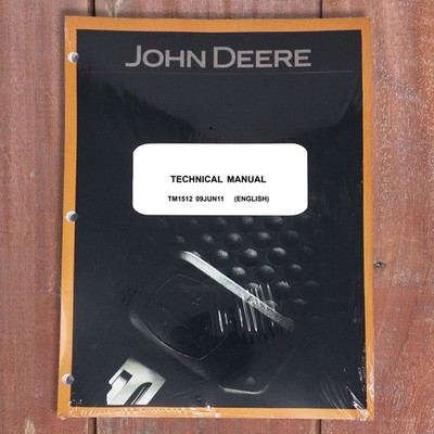 John Deere 410D 510D Backhoe Loader Operation & Test Service Manual - TM1512