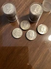 One Roll Of Twenty 40% Silver JFK half Dollars. 1965-1969.