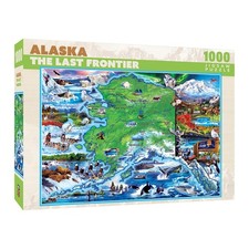 Masterpieces Alaska National Park 1000 Piece Jigsaw Puzzle Kids Adults