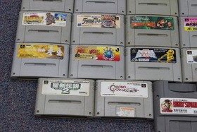 WHOLESALE LOT 24 Nintendo Super Famicom Games SFC Japan Import SNES UNTESTED #10