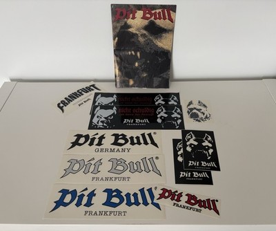 Alte Pit Bull Frankfurt, Germany Aufkleber, Katalog