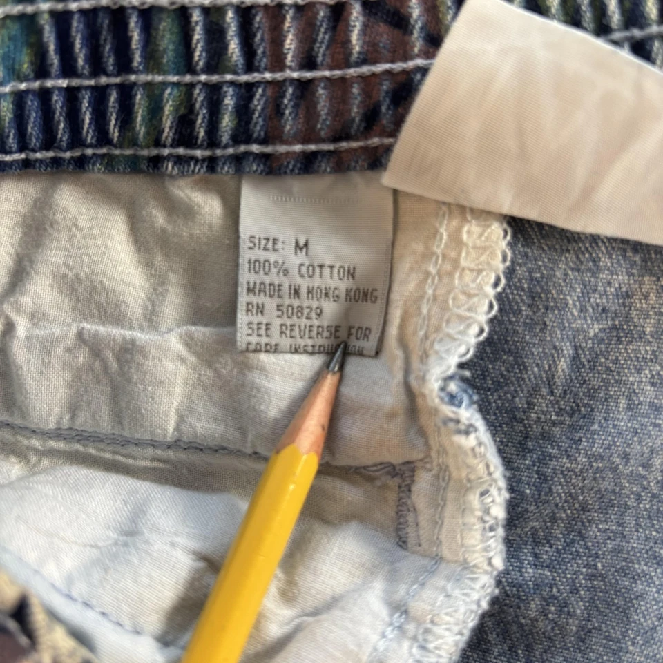 Pantalones Hombre Internacional Vintage Para Hombre Medianos Multicolor Azteca Cintura Elástica Años 90 Foto 3 de 4