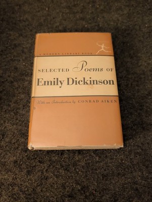 Selected Poems of Emily Dickinson The Modern Library 25.4 - Hardback in DJ