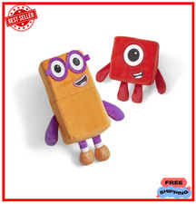 Numberblocks One  Two Playful Pals Plush Set   2 pcs   hand2mind -FREE SHIPPING