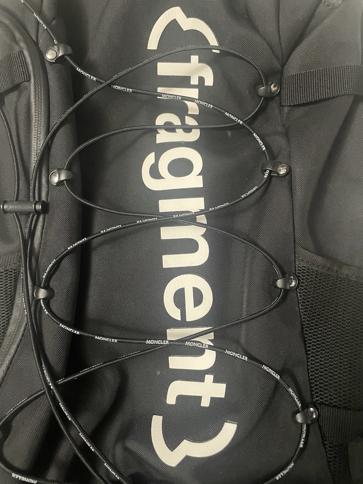 Rare Moncler x Fragment Design Hiroshi Fujiwara  Backpack MRSP $1095 image 2
