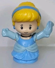 Fisher Price Little People Disney Princess Cinderella with Blue Slipper Figure