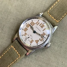 1942 Waltham ORD. DEPT. Grade 10609 US Military Luminous Dial Wristwatch #7