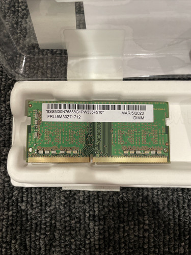 Lenovo Thinkpad 16GB DDR4-3200 SoDIMM Memory Gen 2 Module 4X71D09535 - Picture 5 of 5