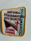 Scouts Canada - National Headquarters badge - Ottawa boy scout patch crest