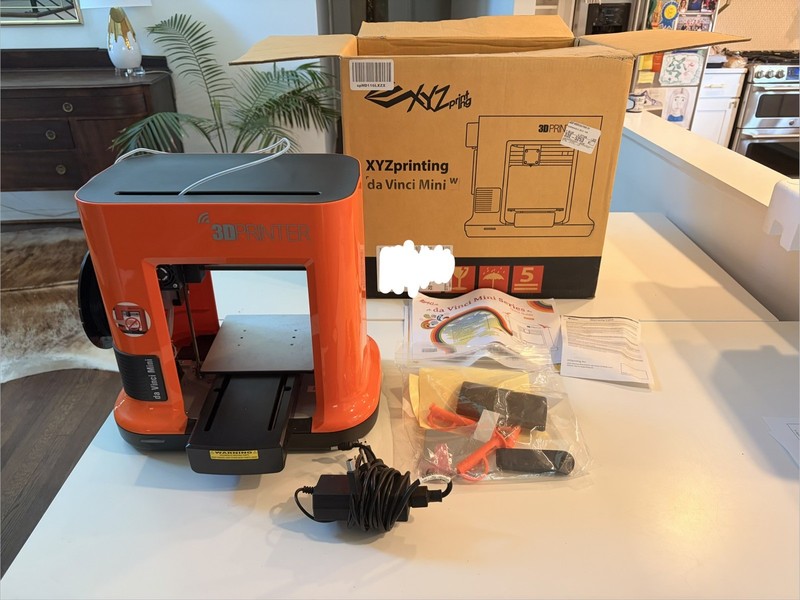 XYZ Printing Da Vinci Mini W 3D Printer latest firmware with new bowden couplers