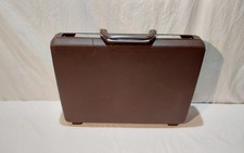 Vintage Brown Samesonite Slim Hard Shell Brie...