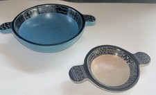 Kenyan Hand Carved African Soapstone Bowls Authentic Kenya Africa  6.25 “ & 4.25