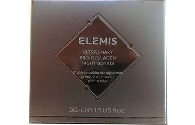 Elemis Ultra Smart Pro-Collagen Night Genius 1.6 oz/50 ml Genuine NEW exp 2028