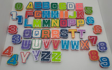 Vtg Alpha-Bots Transforming Letters  Numbers Mixed Lot of 54 Not Complete