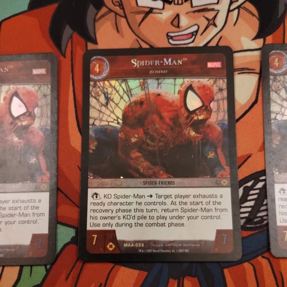VS System: Spider-Man, Zombie x4 Marvel Age of Apocalypse TCG CCG Classic  - Image 3 of 4