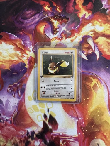 Pokémon TCG Eevee Rocket 1st Edition Common 55/82