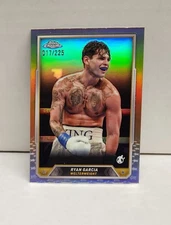 RYAN GARCIA 2024 Topps Chrome Boxing BRONZE REFRACTOR ~ #'d /225