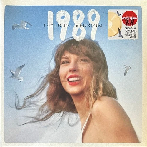 Taylor Swift - 1989 (Taylor's Version) 2 LP Tangerine Vinyl Target Ex New Sealed