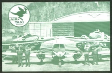 Greenbrier Airlines National Air Taxi airline Rate Card 1960s