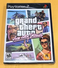 Grand Theft Auto GTA Vice City Stories Sony Playstation 2 PS2 NEW SEALED wDamage