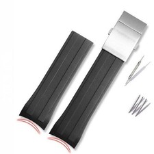 Watch Band Strap 22mm Curved for Citizen Blue Angel 2nd Generation JY8078 Rubber