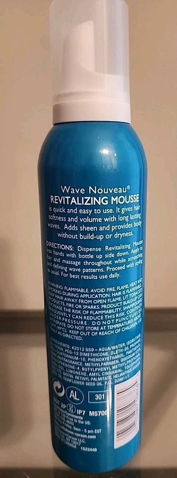 MOUSSE REVITALIZANTE SOFT SHEEN Softsheen Carson Wave nova 7,1 oz - Imagem 2 de 2
