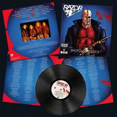 RAZOR - Shotgun justice Black Vinyl LP 12'' Album OVP 2022