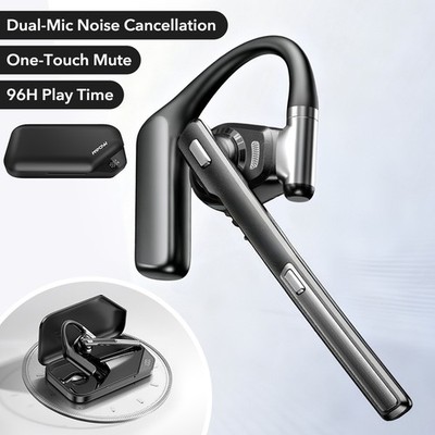 Bluetooth Headset Kopfhörer Trucker Kabellos Handy Smartphone Einohr Ohrhörer