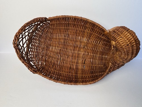 Vintage Wicker Duck Basket Country Home Decor - Picture 8 of 11