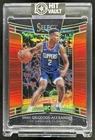 2018-19 Panini Select Shai Gilgeous-Alexander RC Red Prizm Concourse #/199