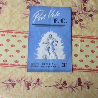 Port Vale v Ipswich Div 3 South 1950/1