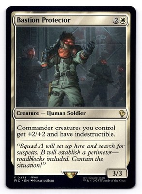 Bastion Protector NM Commander: Final Fantasy 0233 MTG Regular