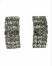 Wedding Bridal Party Jewelry Set crystal Rhinestone Necklace & Earrings Set NEW