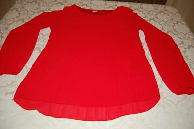 Fashion, Casacca donna, Rosso lacca, 95% Viscosa, Vedi misure, Usata