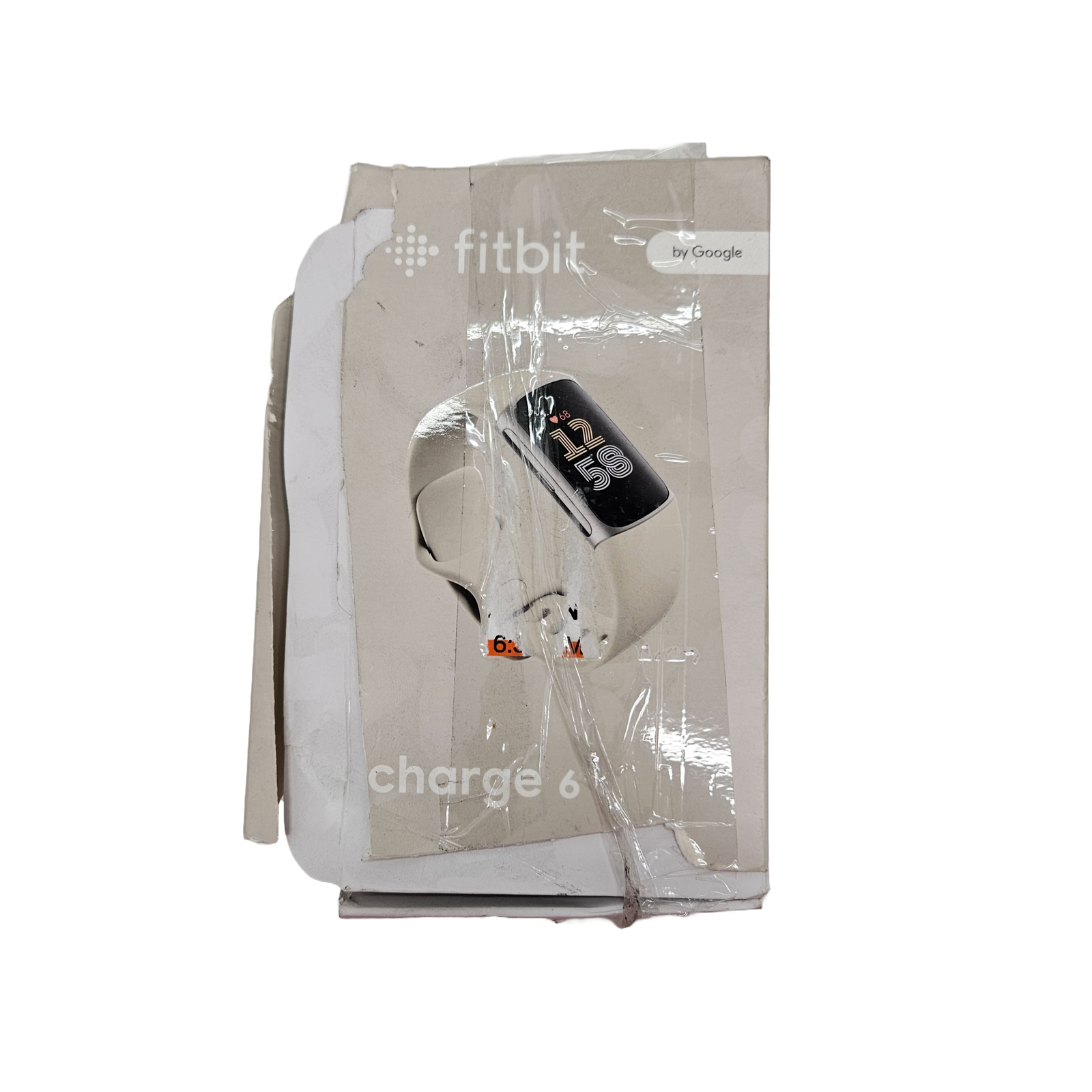 Fitbit Charge 6 Fitness Tracker - White - GA05183NA Open Box