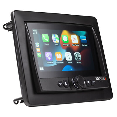 MB Quart GMR7V1 7'' Waterproof Touchscreen CarPlay Marine Powersports Source Unit