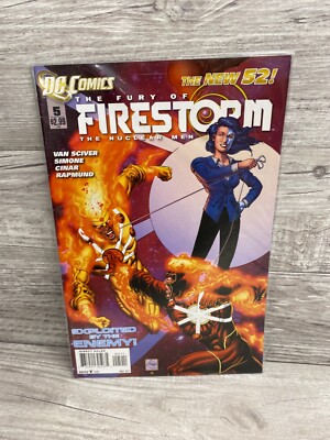 DC Comics The Fury of Firestorm  The Nuclear Man #5  Modern Age March 2012