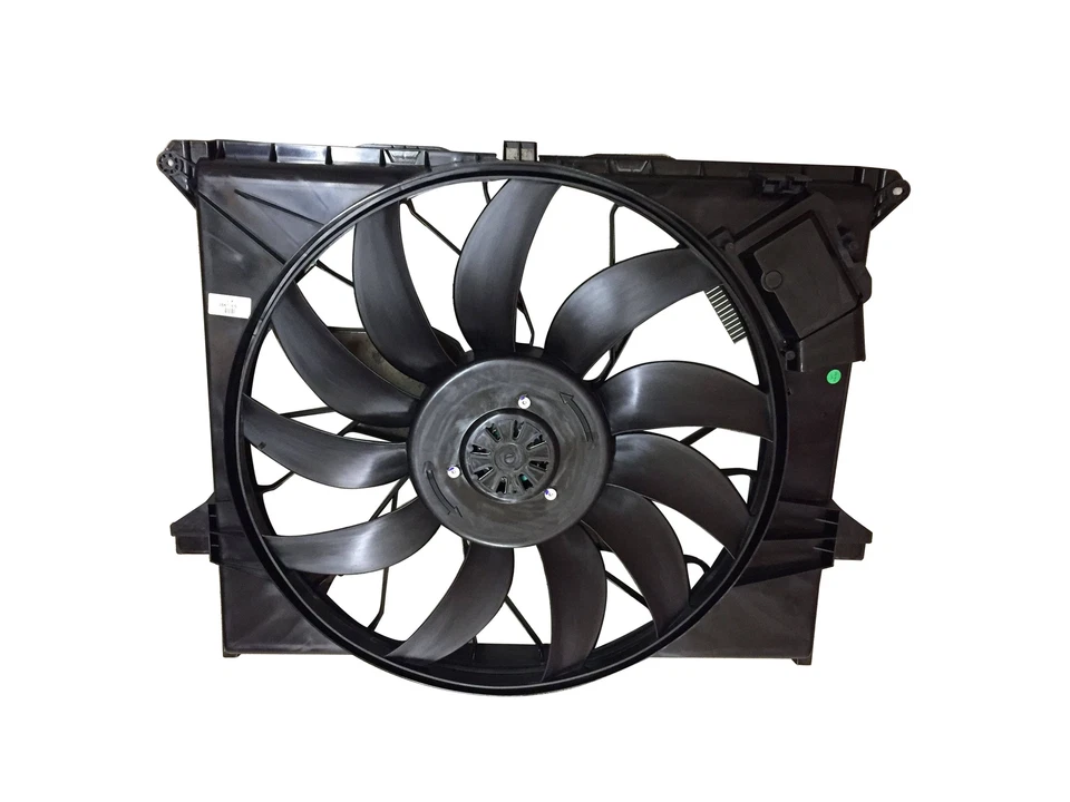 Conjunto de ventilador de refrigeración del radiador para Mercedes-Benz R320 R350 ML350 ML450 2007-2011 Foto 4 de 4